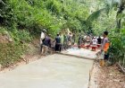 Pekan Terakhir TMMD Sengkuyung II, Jalan Rabat Beton Desa Seboro Hampir Rampung, Warga Sambut Harapan Baru