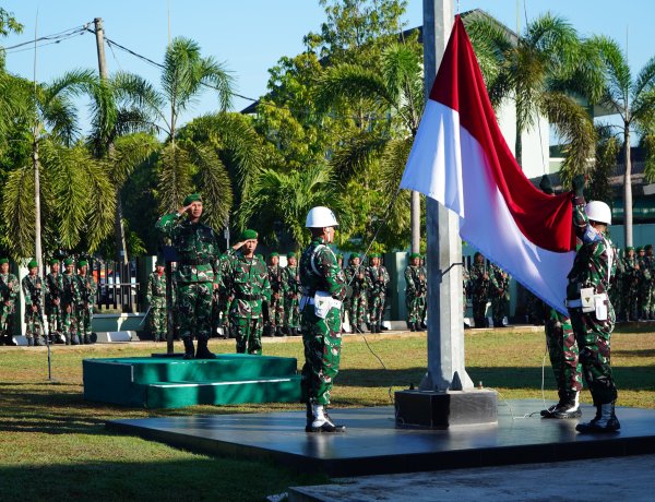 Kodim Kebumen Nyalakan Api Nasionalisme Lewat Upacara 17-an